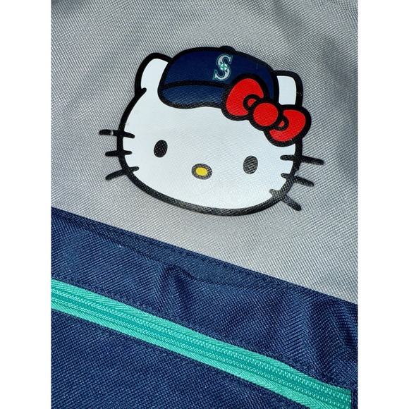 HELLO KITTY Seattle Mariners‎ Baseball Mini Backpack Night Special Ticket-Gray - Picture 3 of 7